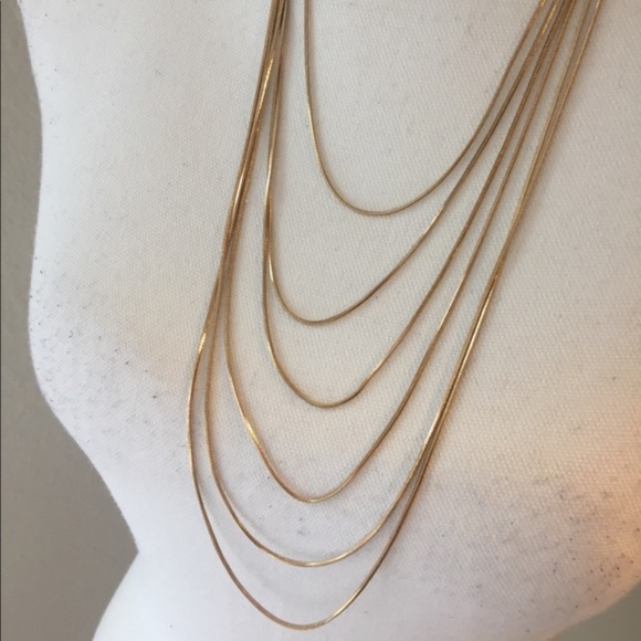 BLACK FRIDAY SALE‼️ NWOT Vintage Layered Necklace - Picture 3 of 5